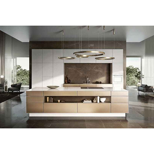 Modern German Shaped Kitchen - Feature: Easy To Clean
