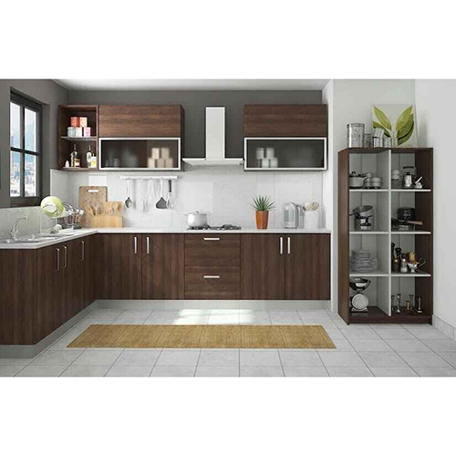 Residential Hettich Modular Kitchen - Feature: Easy To Clean