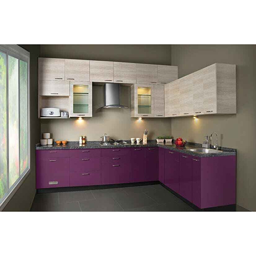 Residential Hettich Modular Kitchen - Feature: Easy To Clean