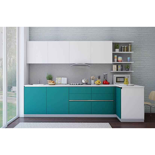Residential Hettich Modular Kitchen - Feature: Easy To Clean