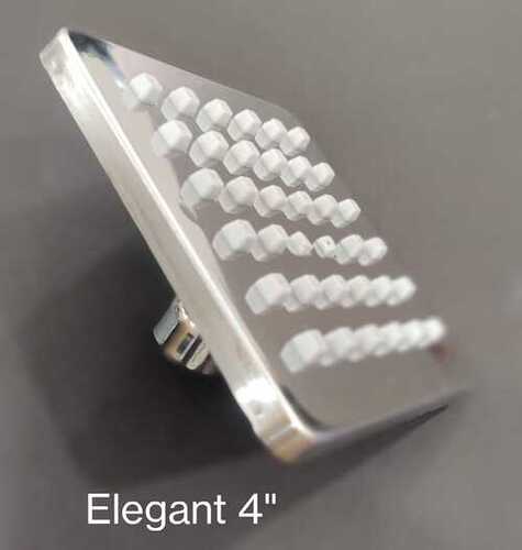 Shower Elegant 4X4 - Color: Silver