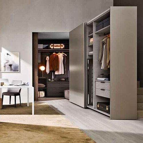 Modern Sliding Door Modular Wardrobe - Assembly: Carpenter Assembly