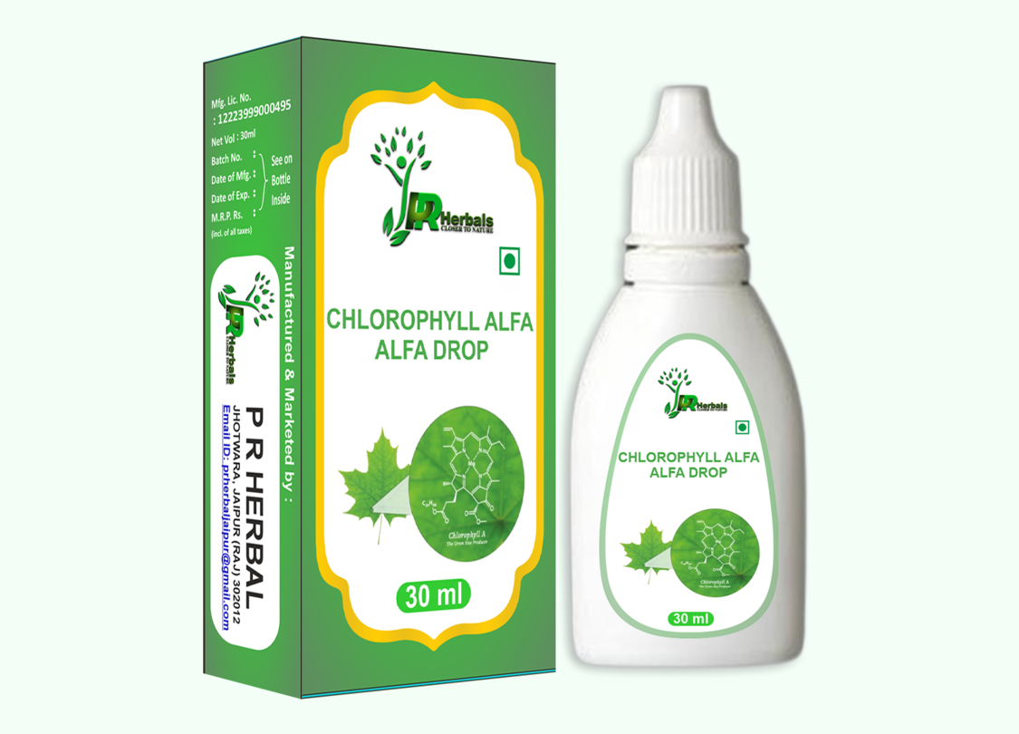 Chlorophyll Alfa Drop - Physical Form: Tonic & Syrup