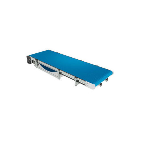 Industrial Belt Conveyor - Stainless Steel, Flat Belt Design | Heat Resistant, Industrial Grade, Warranty Included
