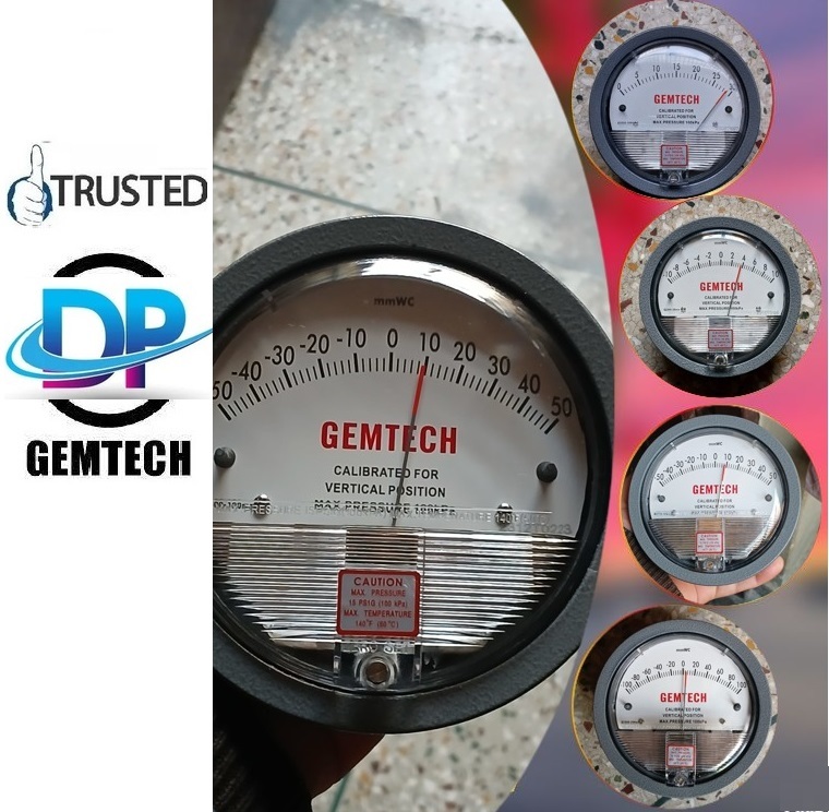 Gemtech Differential Pressure Gauge By Mukhed Maharashtra India