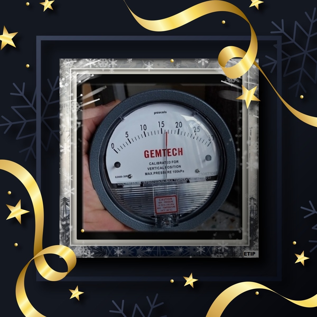 Gemtech Differential Pressure Gauge By Hadgaon Himayatnagar