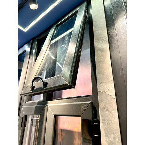 Upvc Top Hung Window - Aluminum Alloy Material, Various Sizes Available, Custom Color Options | Ideal For Commercial Door & Window Frames