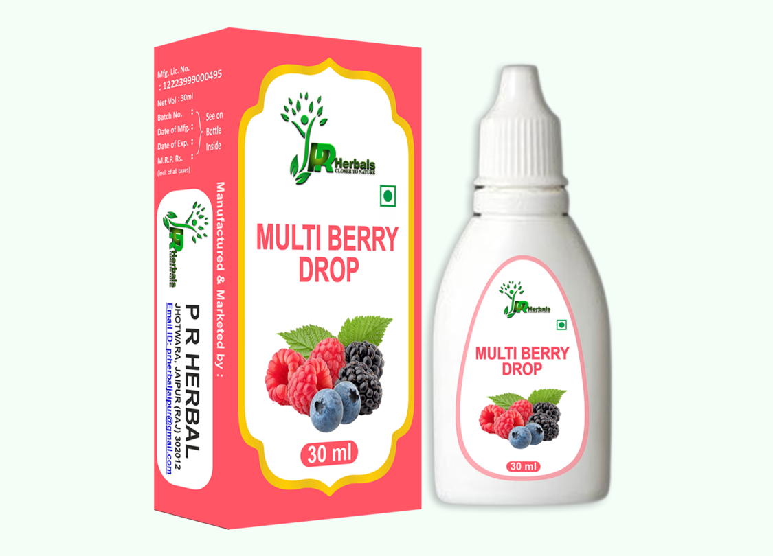 Multi Berry Drop - Physical Form: Tonic & Syrup