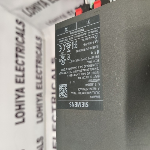 Siemens 6sl3100-1de22-0aa1 Control Module - Control Supply Module | Optimized For Industrial Applications, High Reliability