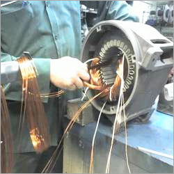 मोटर फिर से लपेटना