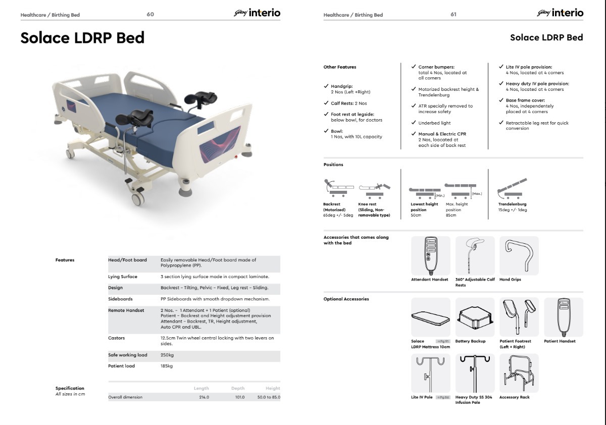 Metal Solace Ldrp Bed