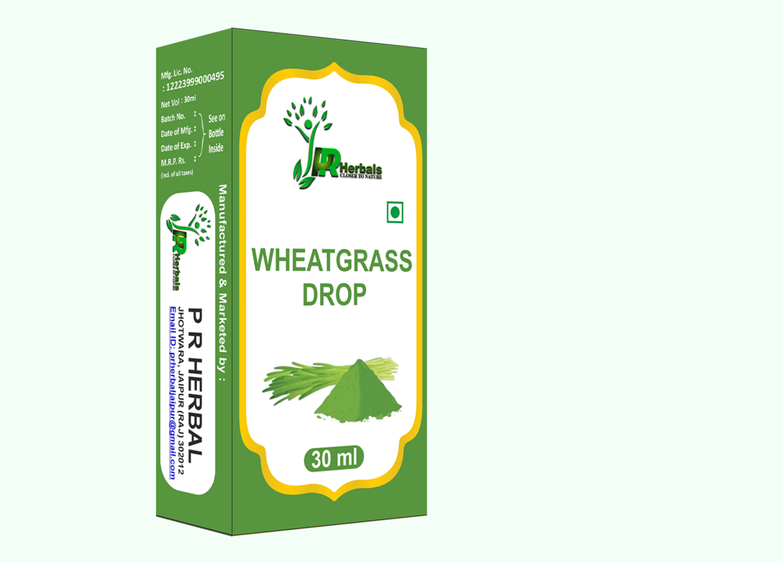 Wheatgrass Drop - Physical Form: Tonic & Syrup