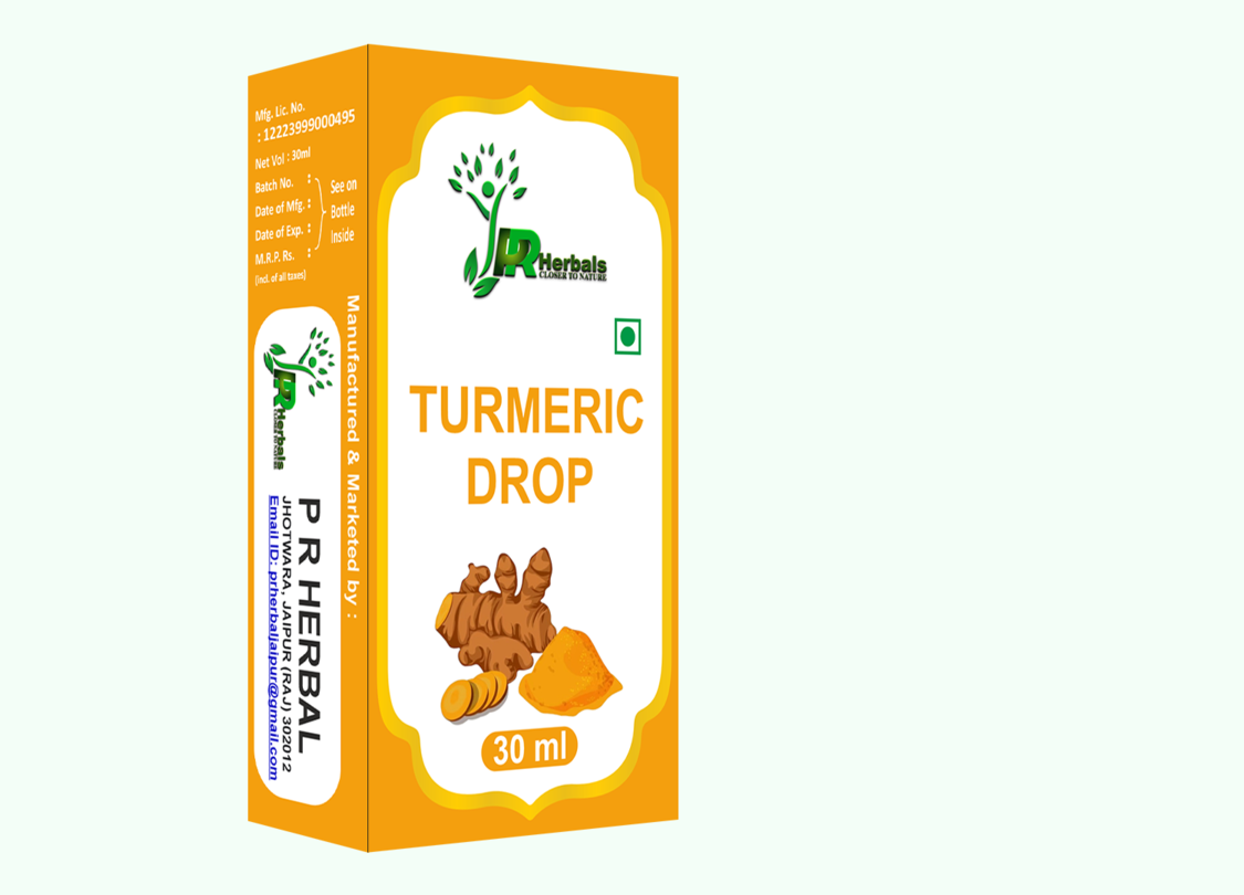 Turmeric Drop - Physical Form: Tonic & Syrup