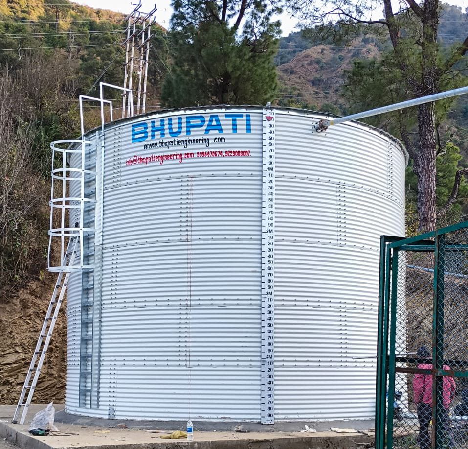 जिंकाल्यूम जल भंडारण टैंक