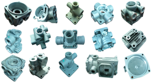 Automotive Air Brake Valve Parts - Color: Silver