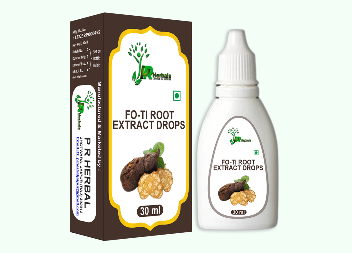 Fo-ti Root Extract Drops - Physical Form: Tonic & Syrup