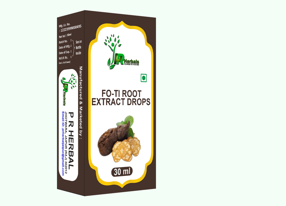 Fo-ti Root Extract Drops - Physical Form: Tonic & Syrup