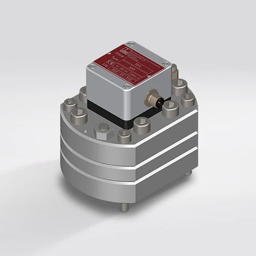 Gear Flow Meter - Material: Stainless Steel & Pvc