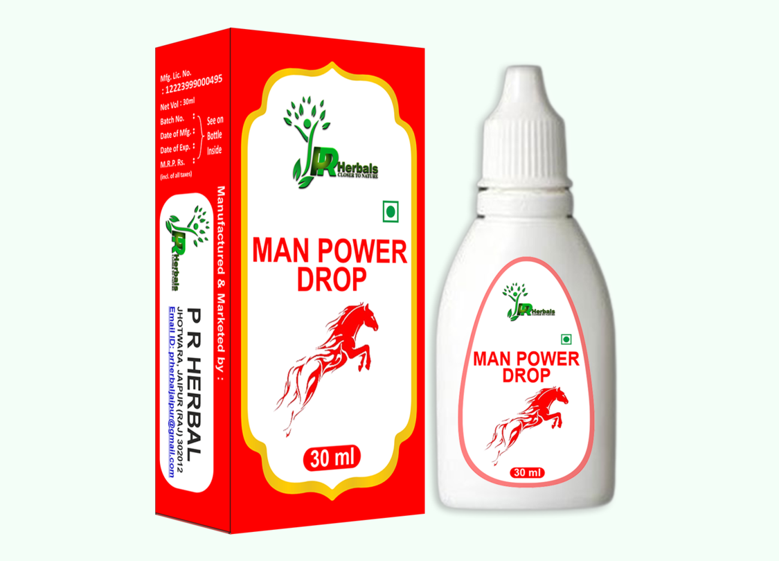 Man Powder Drop - Physical Form: Tonic & Syrup