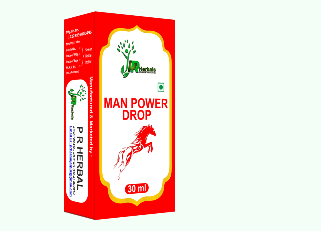 Man Powder Drop - Physical Form: Tonic & Syrup