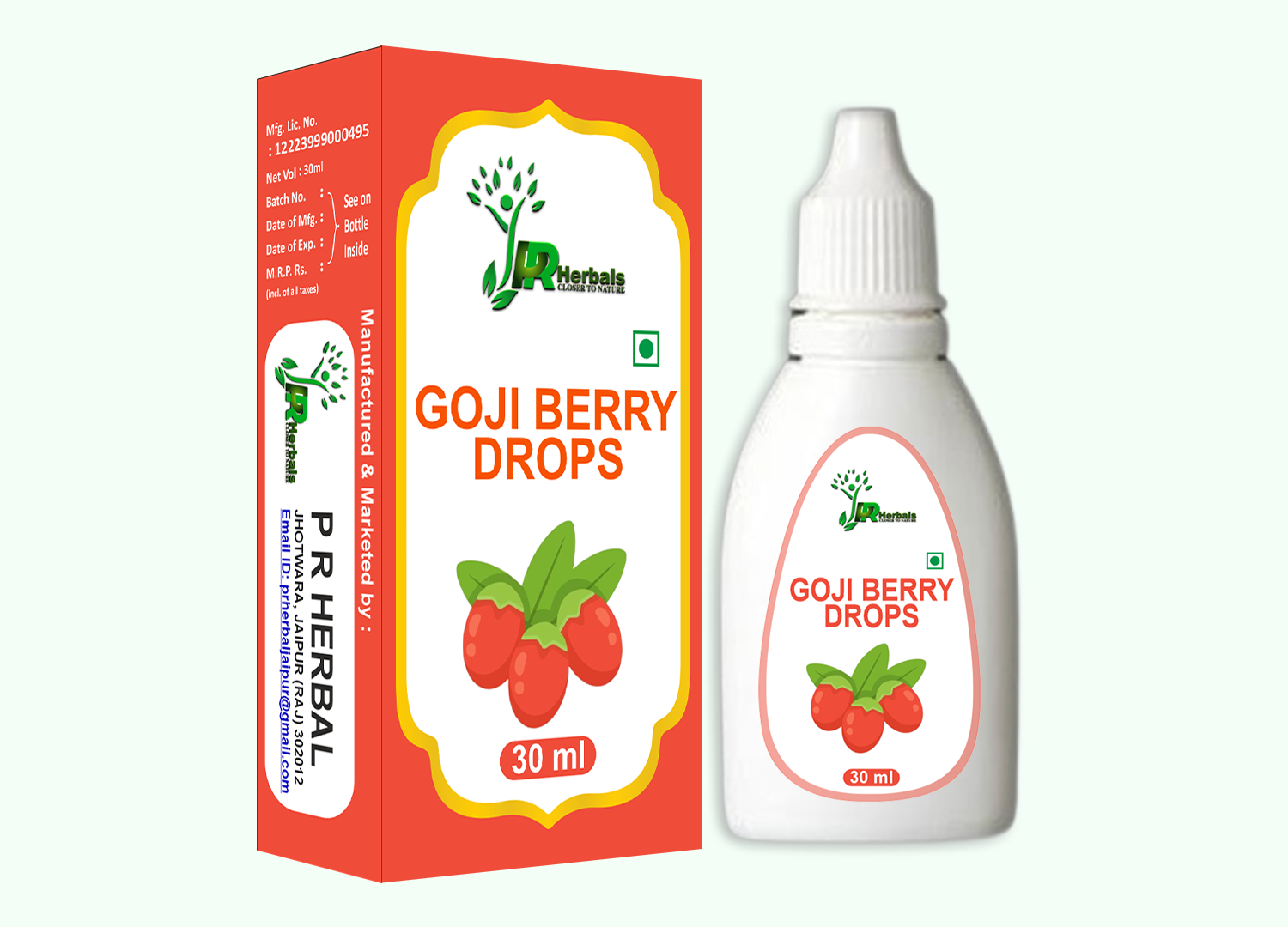 Goji Berry Drop - Physical Form: Tonic & Syrup