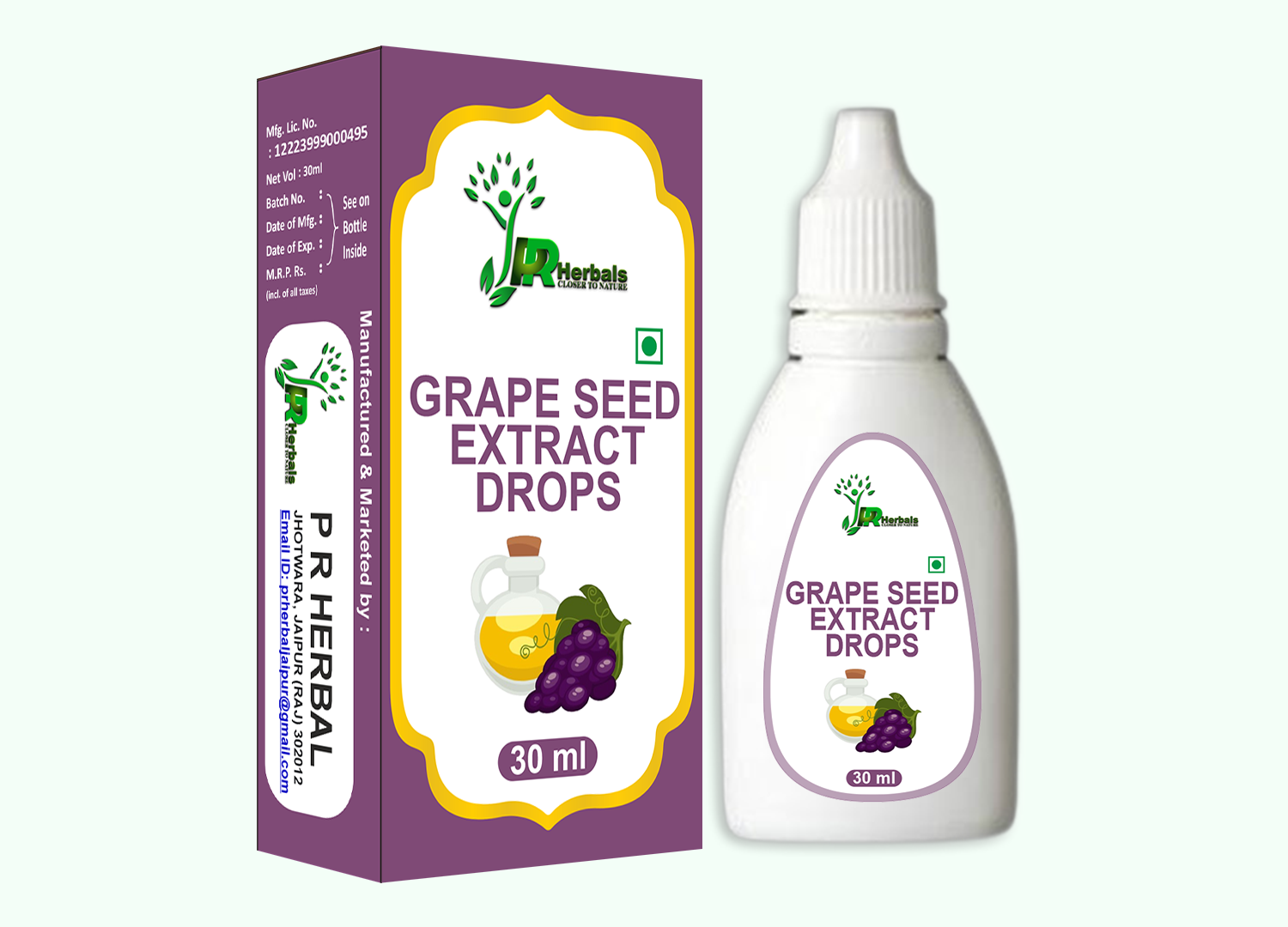 Grape Seed Extract Drops - Premium Quality Antioxidant Formula | Supports Heart Health, Enhances Skin Radiance, Boosts Immune Function
