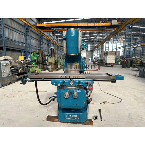 Grazioli Ludor 1600 Mm X 380 Mm Vertical Milling Machine
