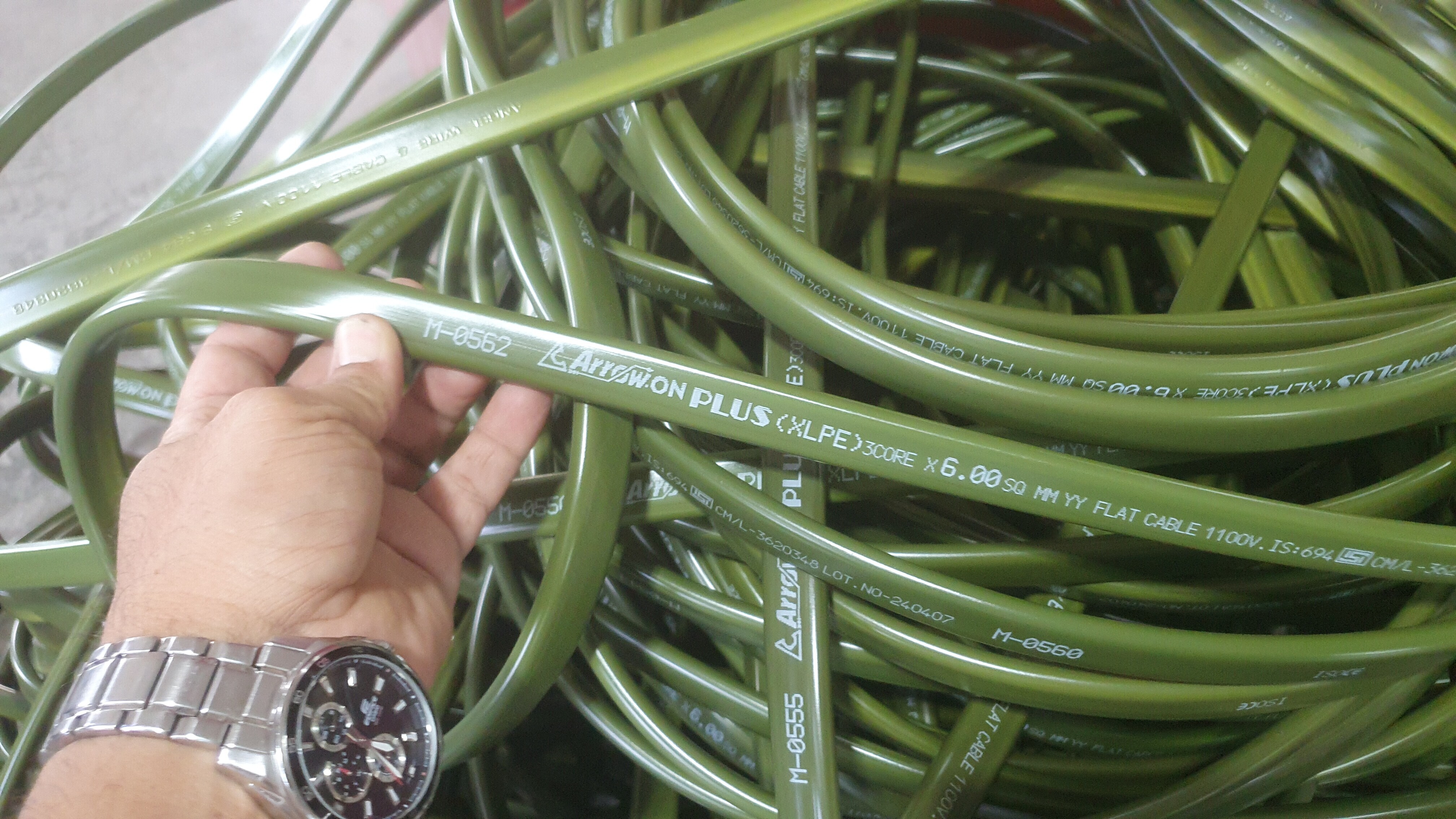 Copper Agriculture Flat Cable - Pvc Insulated, 1100v Voltage Surge | High Tensile Strength, Shock Resistance, Flexibility