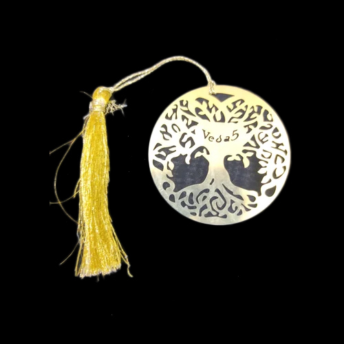 पीतल का टीका करने वाला बुकमार्क