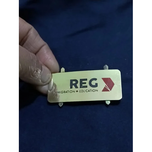 धातु पीतल का लोगो