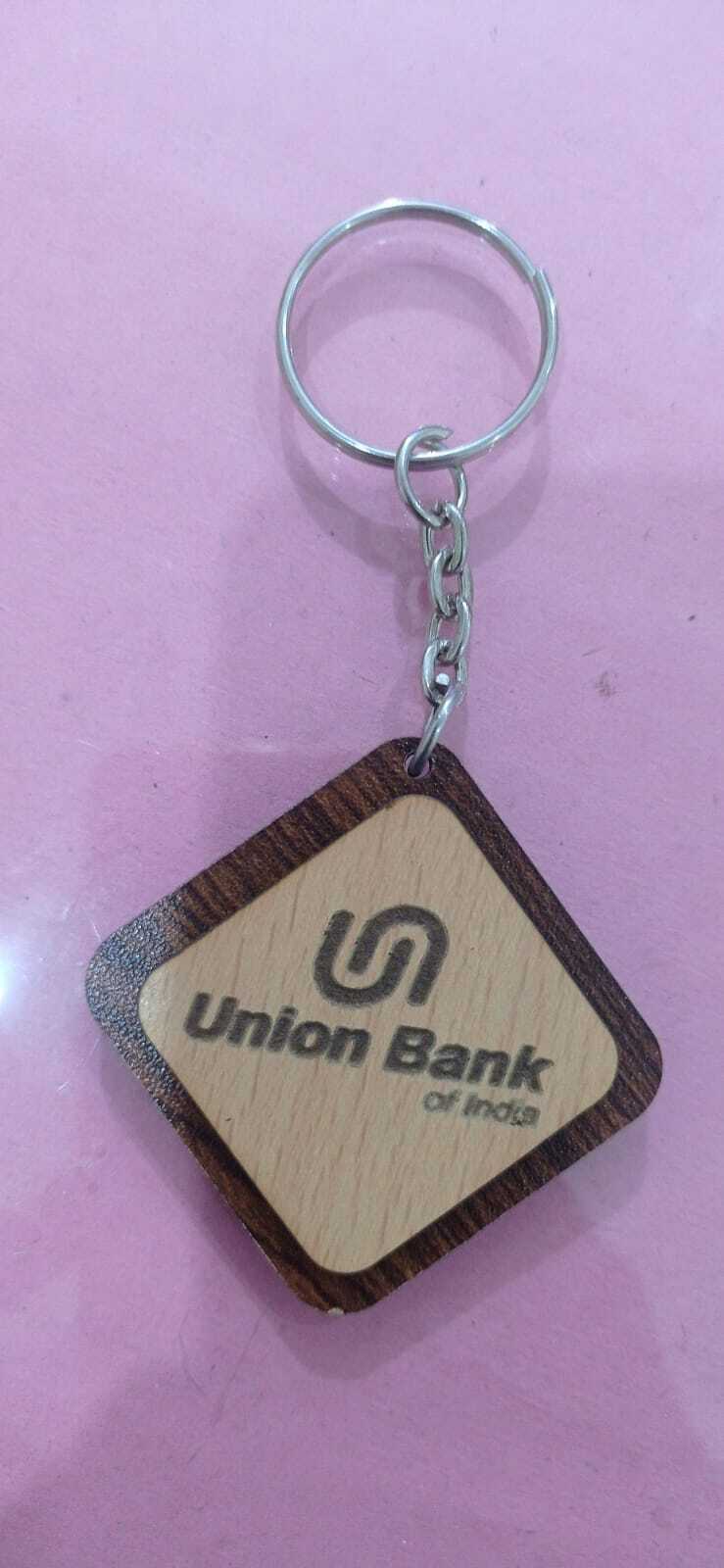 Promotional Mdf Keychain