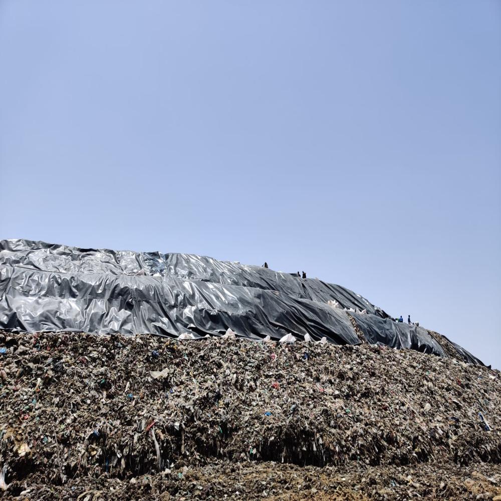 भूमि भरने के लिए HDPE शीट