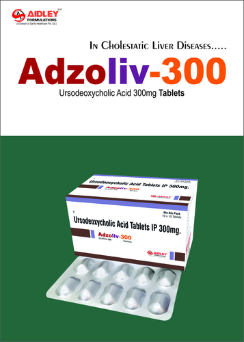 टैबलेट उर्सोडीऑक्सीकॉलिक एसिड 300mg