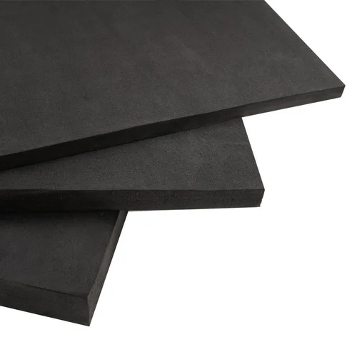 2x4 Feet Expansion Joint Filler Board - Black Color, 2x4 ft Size | Designed for Commercial Use, Provides Flexibility and Support