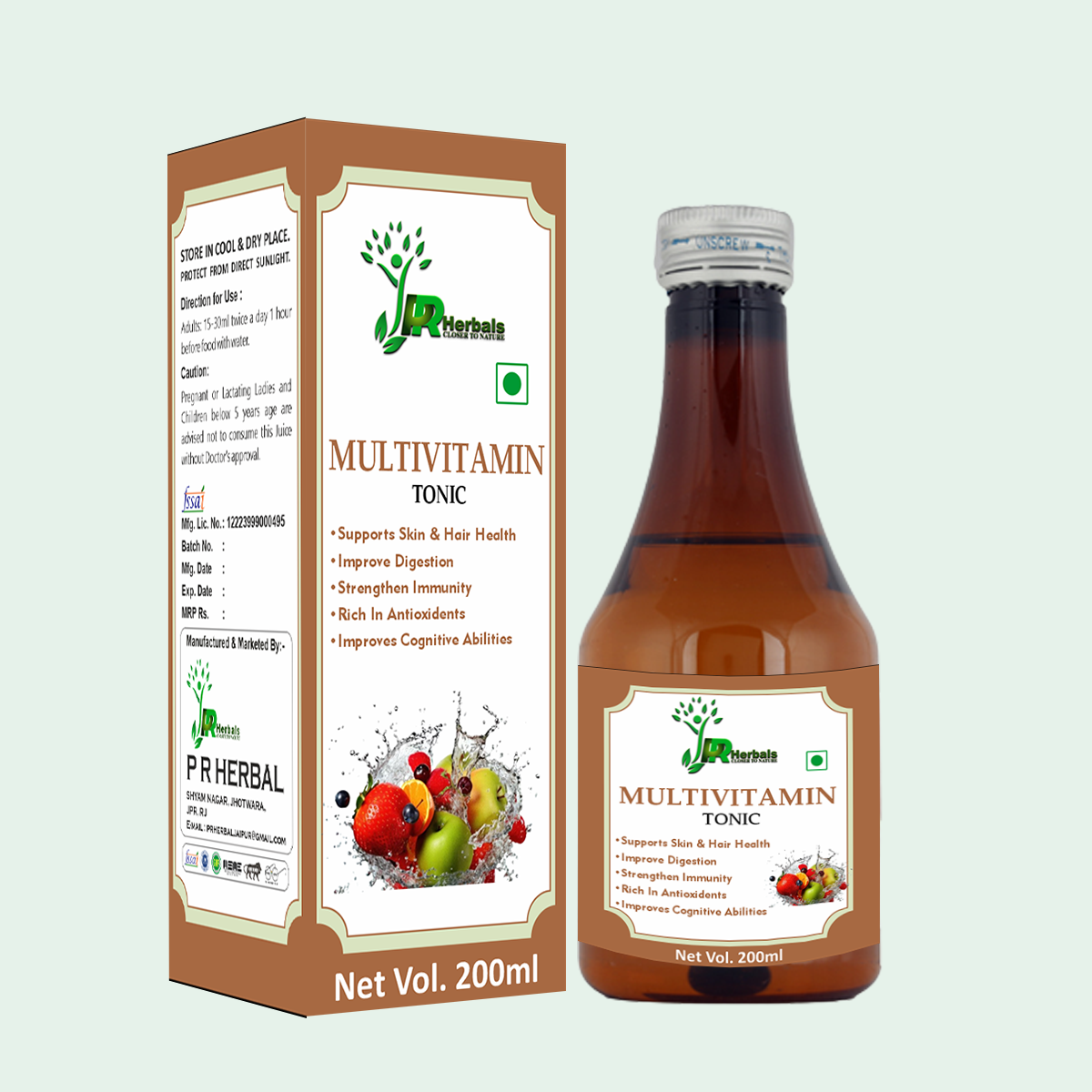 Multivitamin Tonic Syrup