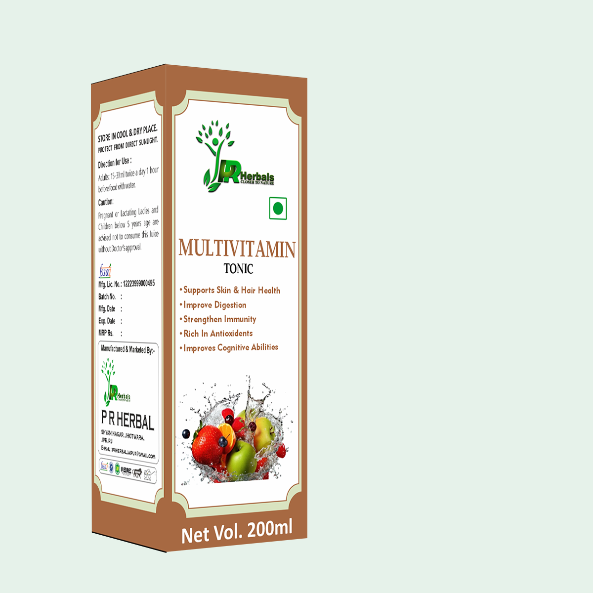 Multivitamin Tonic Syrup