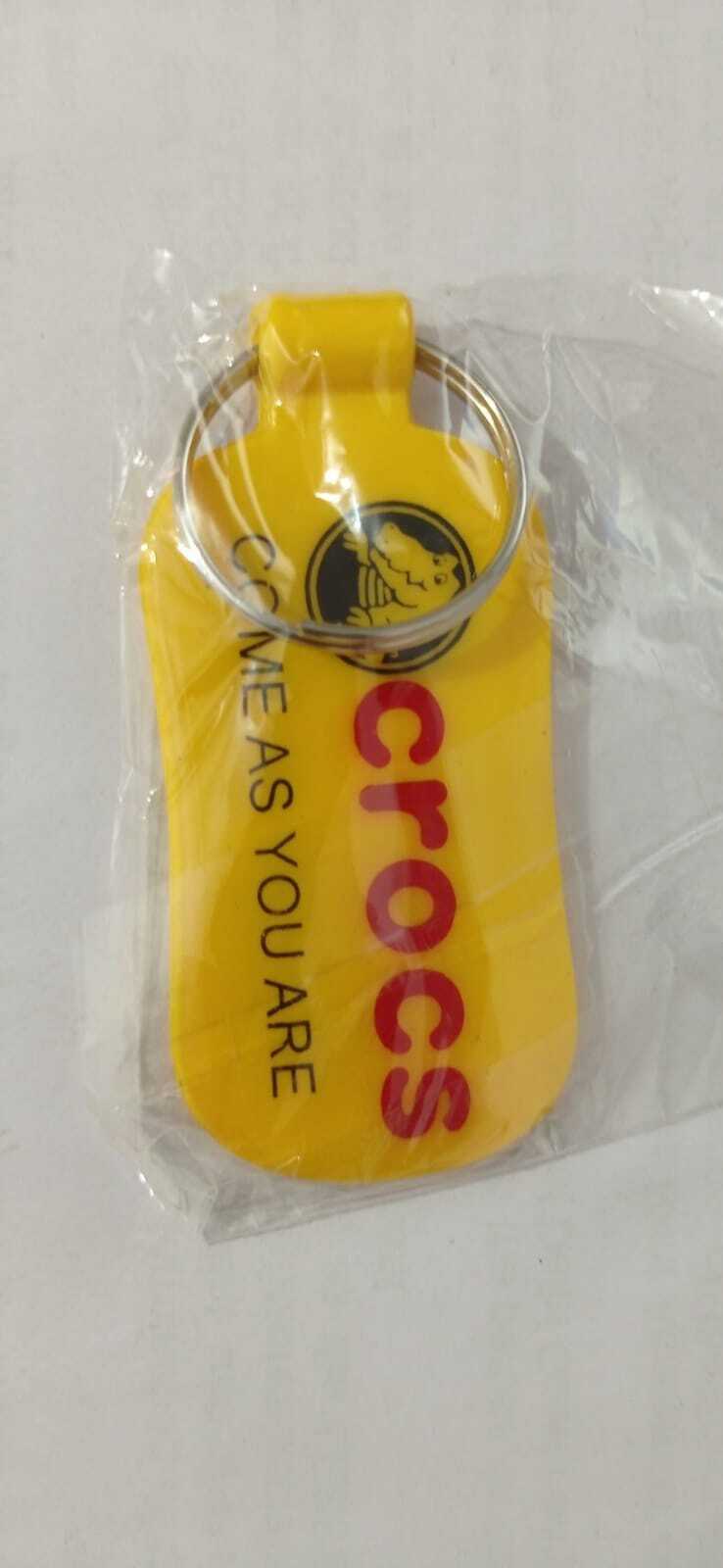 Abs Plastic Keychain - Abs Plastic, 50x30 Mm, Brown, Rectangular Shape, Metal Ring Attachment | Ideal For Promotional Use And Customer Giveaways