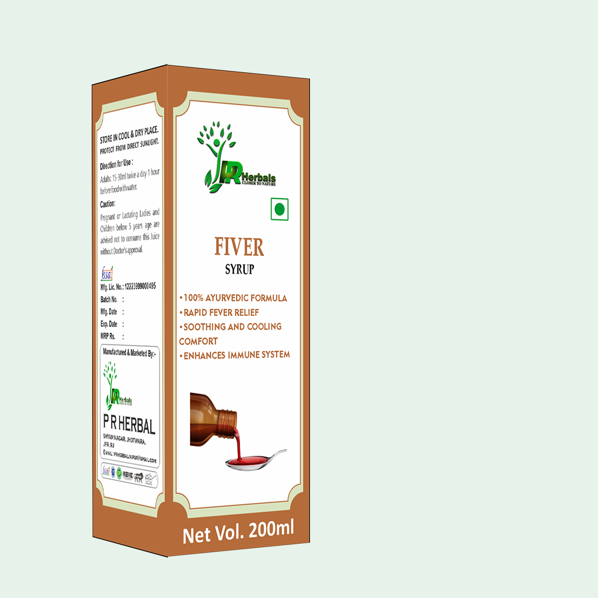 Fiver Syrup - Product Type: Herbal Medicine