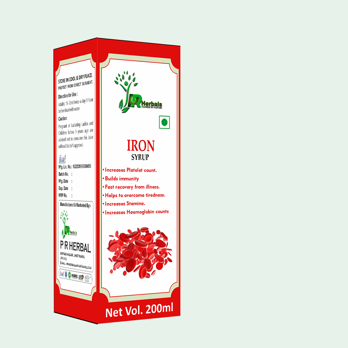 Iron Syrup - Product Type: Herbal Medicine