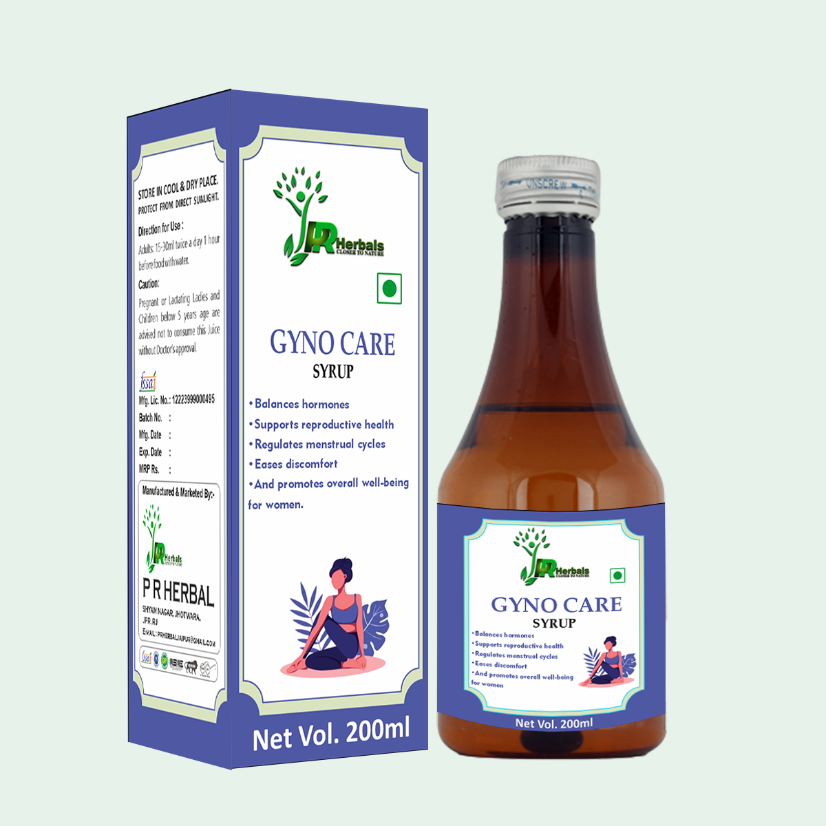 Gyno Care Syrup - Product Type: Herbal Medicine