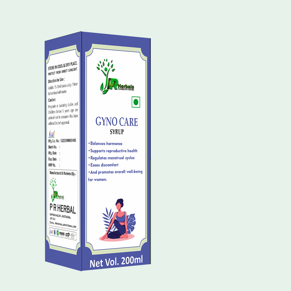 Gyno Care Syrup - Product Type: Herbal Medicine