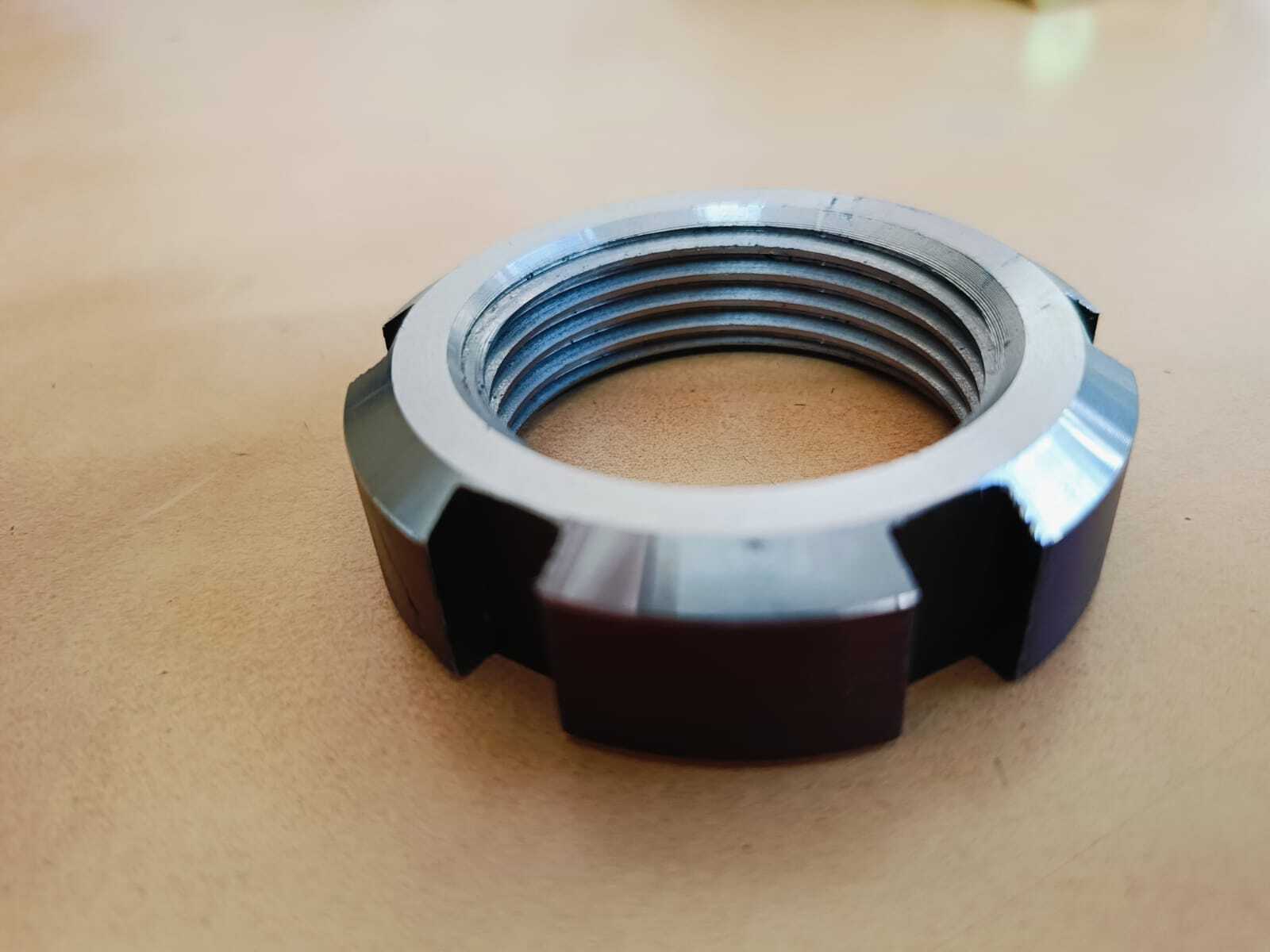 Km Series Check Nuts - Self Finish, Size Km 7 To Km 40 | Designed For Agricultural And Machinery Applications