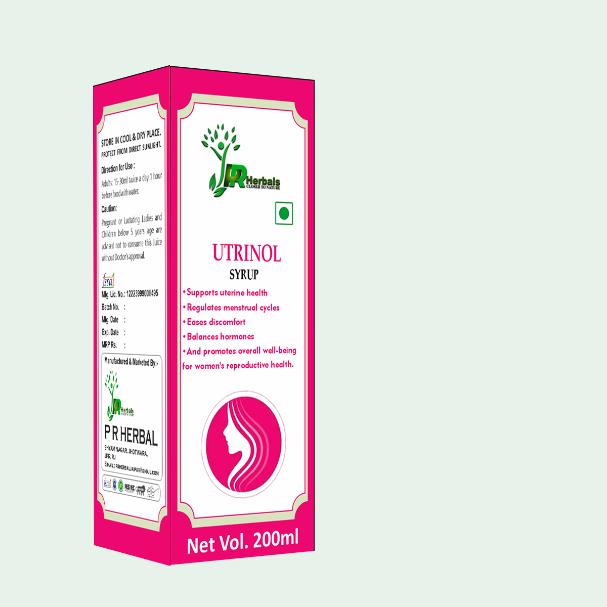 Utrinol Syrup - Product Type: Herbal Medicine