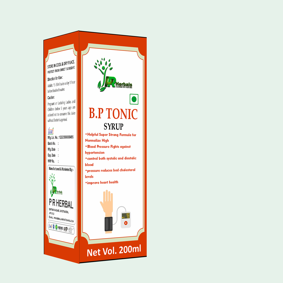 B.p. Tonic Syrup - Product Type: Herbal Medicine