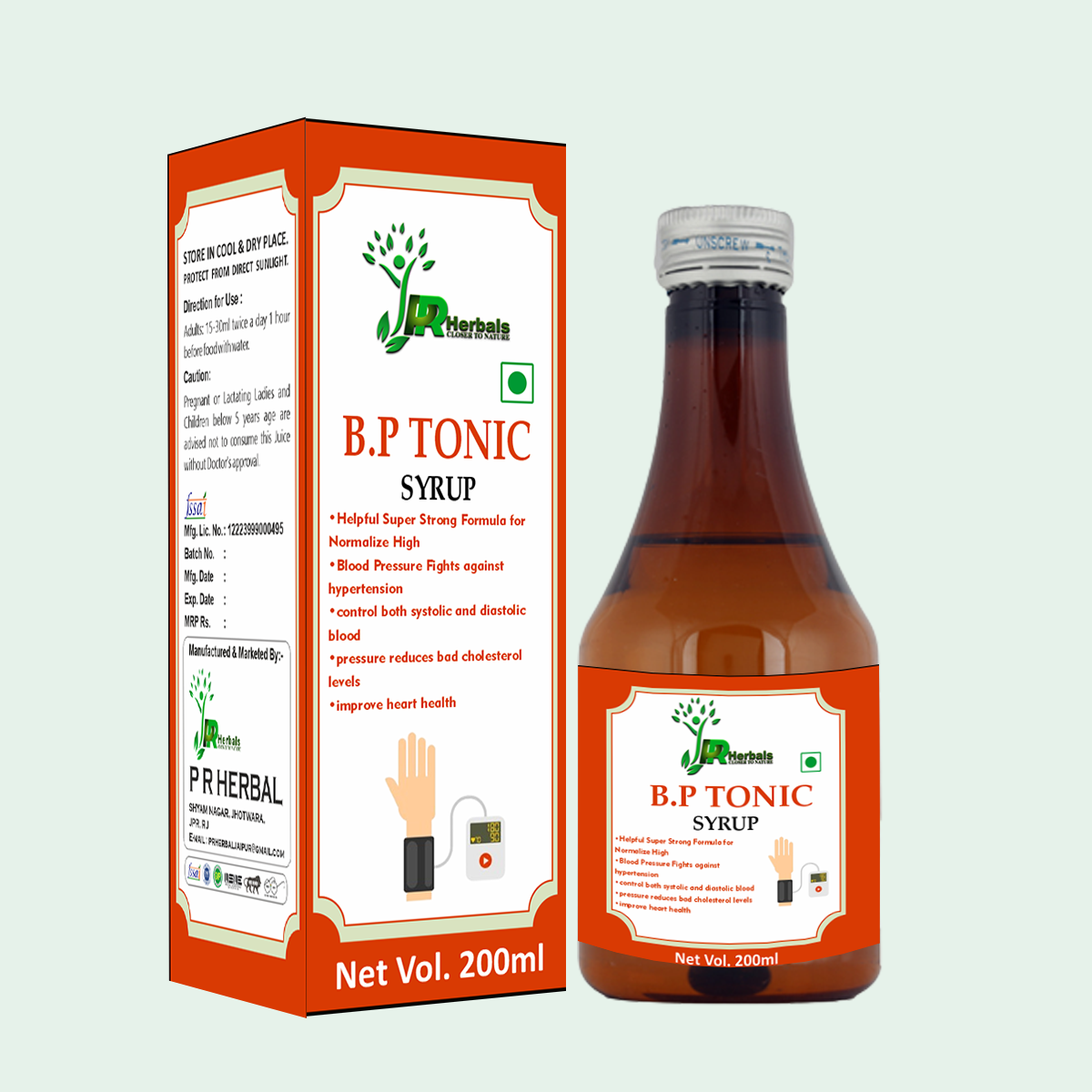 B.p. Tonic Syrup - Product Type: Herbal Medicine