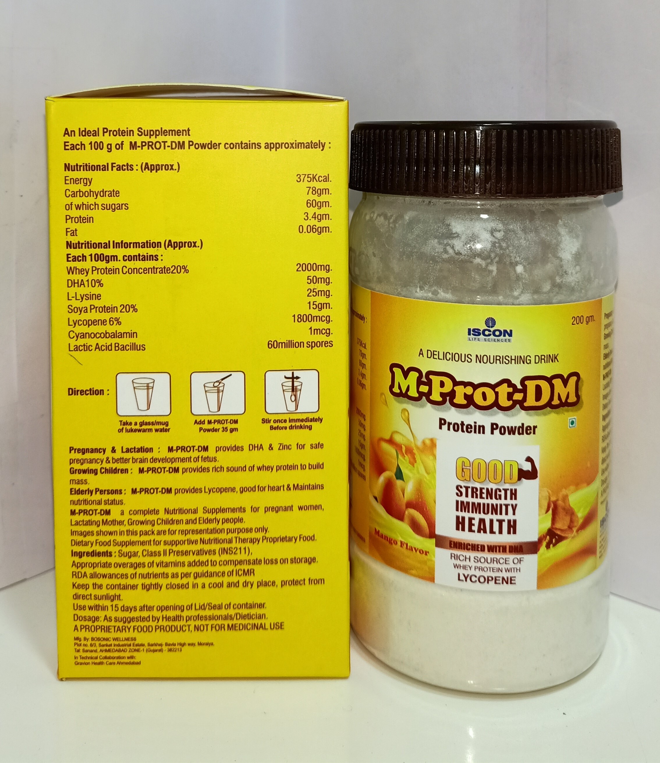 Powder M-prot-dm (200gm)