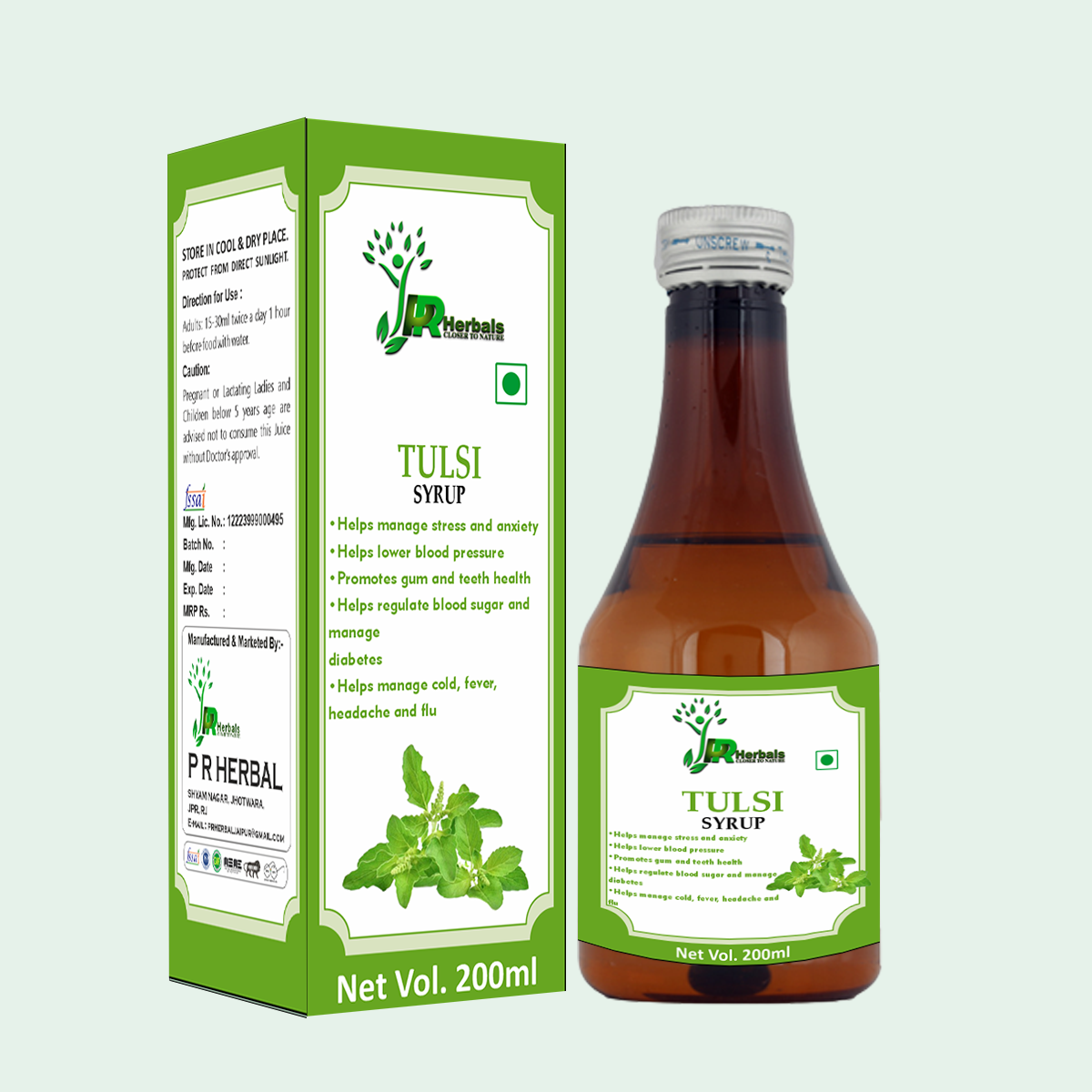 Tulsi Syrup - Product Type: Herbal Medicine