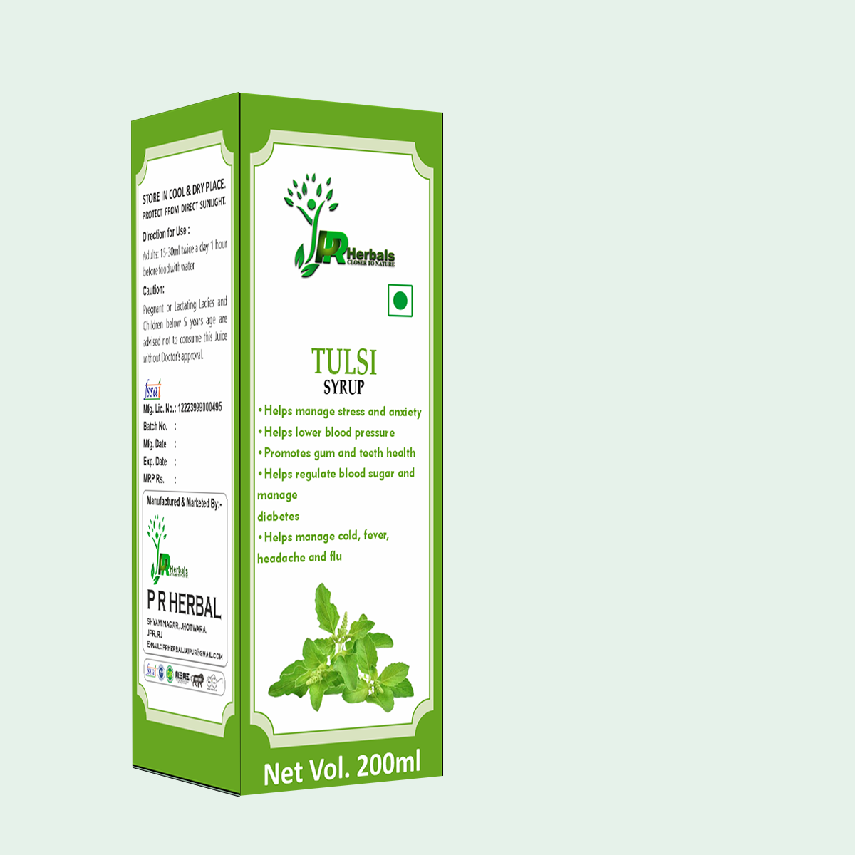 Tulsi Syrup - Product Type: Herbal Medicine