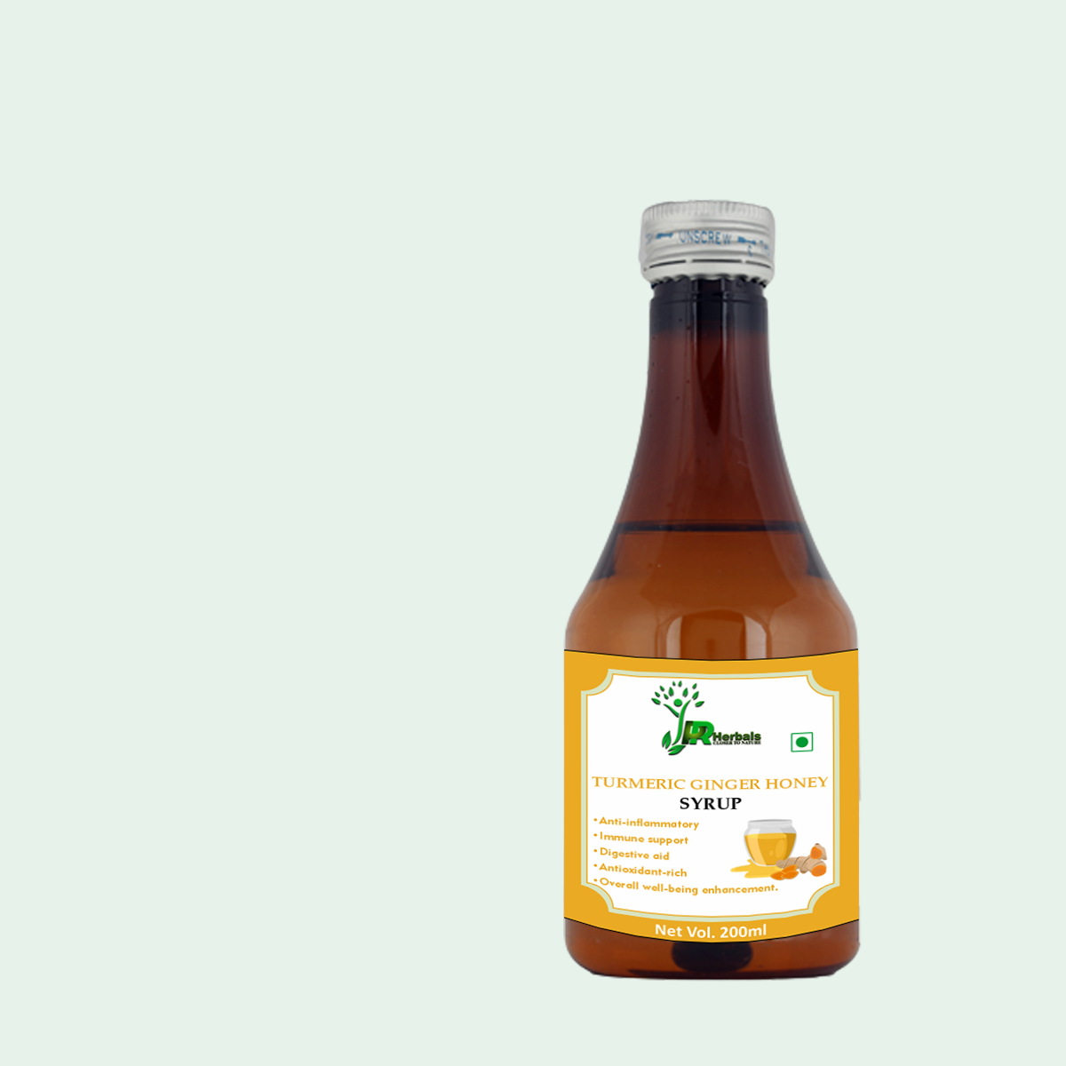 Turmeric Ginger Honey Syrup