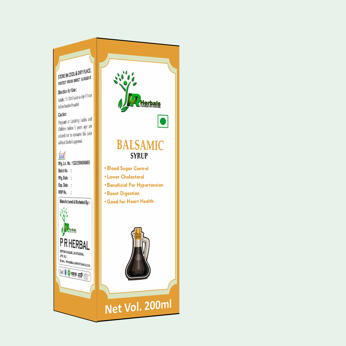 Balsamic Syrup - Product Type: Herbal Medicine